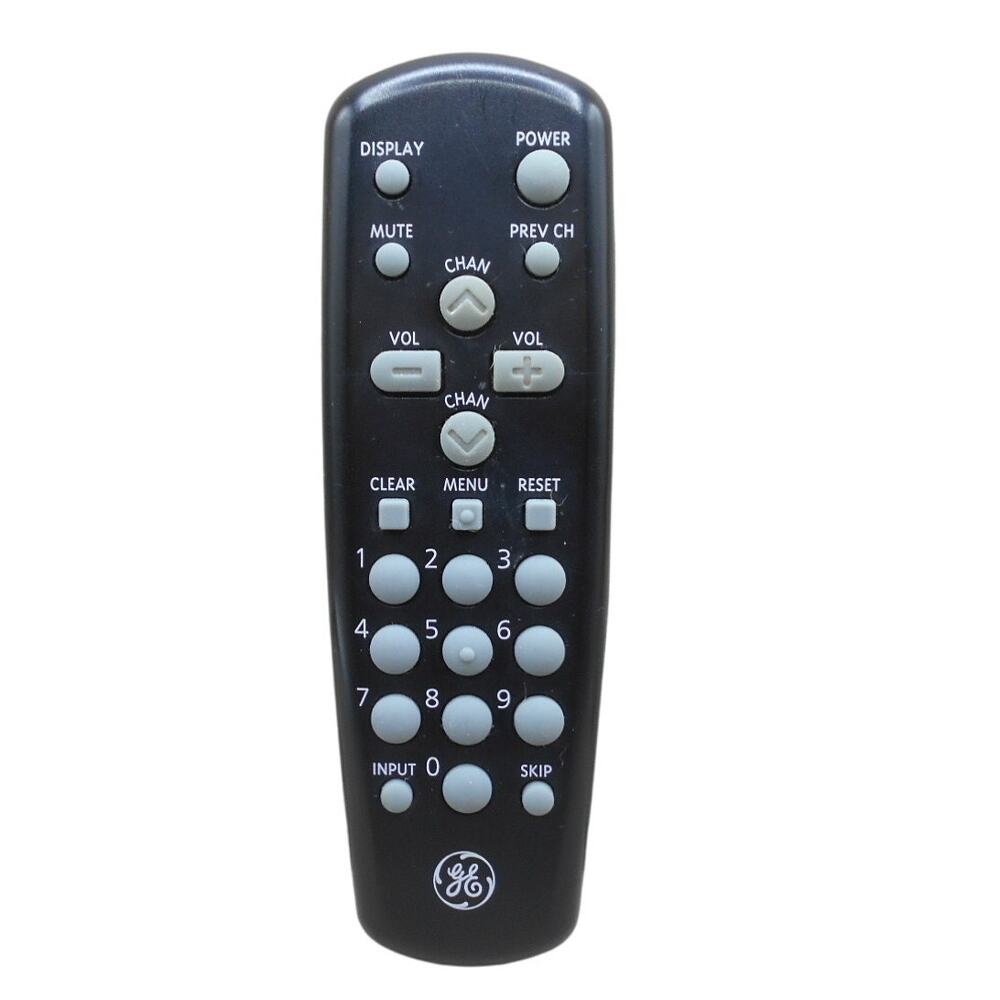 GE General Electric CRK20A1 Remote Control Black AS-IS Read Description